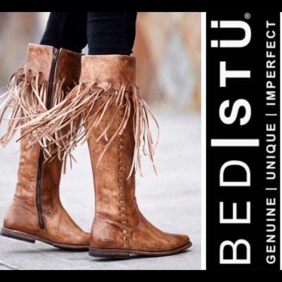Bed Stu Shoes - NEW Bed|Stu Hoplia Fringe Trim Boot